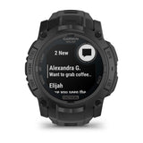 Garmin 010-02935-50 Instinct® 3 – 50 mm, Solar, Tactical Edition Quartz Men's Watch