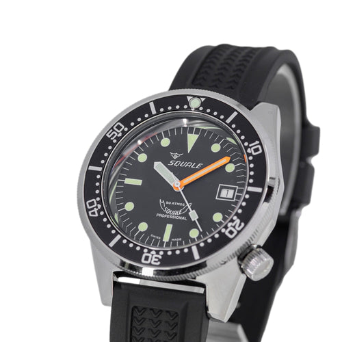 Squale Uomo 1521CL.VO Classic Black Dial 50 ATM Automatico