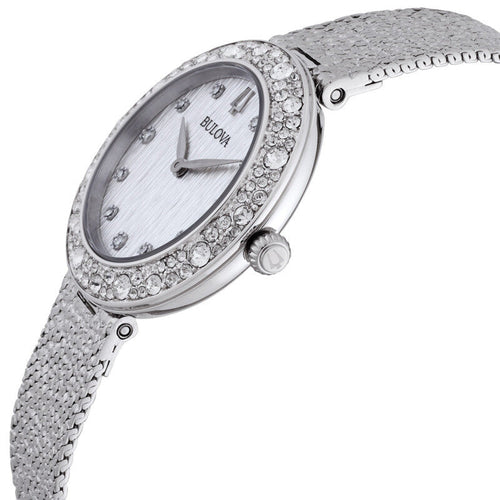 Bulova 96L329 Crystal Quartz Woman's Watch