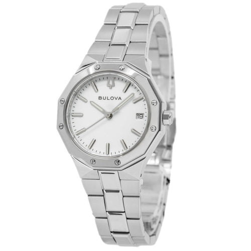 Bulova 96M172 Classic Quartz Octagon Lady Woman's Watch