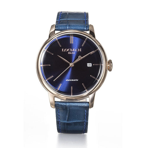 Locman 0255R02R-RRBLRGPB 1960 Automatic Men's Watch