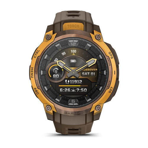 Garmin 010-03398-01 Instinct® Crossover AMOLED Quartz Men's Watch