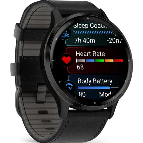 Garmin 010-02784-52 Venu 3 Black & Slate GPS Smartwatch
