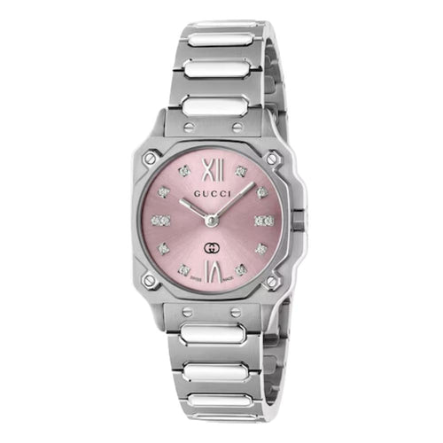 Gucci YA166501 G-Flat Quartz Woman's Watch