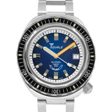 Squale Uomo 2001BKBL.AC Sunray Blue 40mm 60 Atmos Automatico