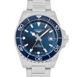 Longines Uomo L3.890.4.96.6 HydroConquest Automatico GMT