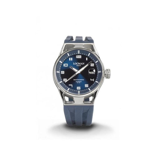 Locman 0541A02S-00BLWHPB Montecristo Automatic Men's Watch