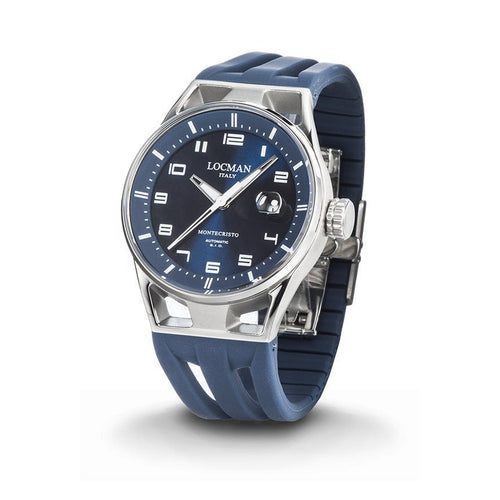 Locman 0541A02S-00BLWHSB Montecristo Automatic Men's Watch