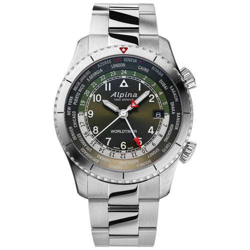 Alpina AL-255GR4S26B Startimer Quartz Men's Watch