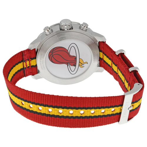 Tissot Men's T0954171703708 Special Edition Quickster Miami Heat NBA Watch