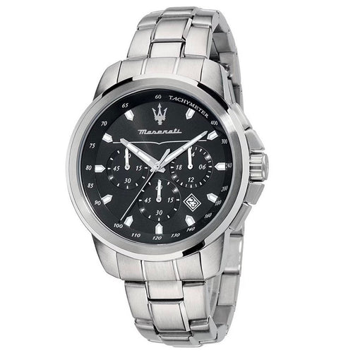 Maserati Men`s R8873621001 Chronograph Black Watch