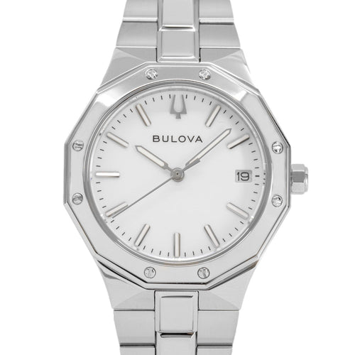 Bulova 96M172 Classic Quartz Octagon Lady Woman's Watch