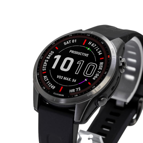 Garmin 010-02539-25 Fenix 7S Carbon Grey Smartwatch Solar