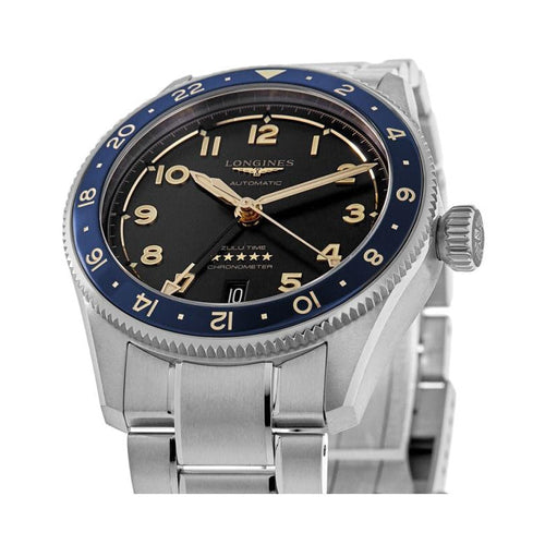 Longines L3.812.4.60.6 Spirit Automatic Zulu Time Men's Watch