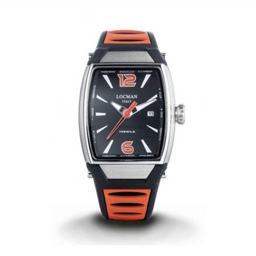 Locman 0552A01S-00BKRDSR Tremila Quartz Men's Watch