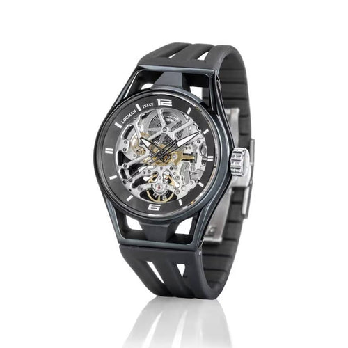 Locman 0538K01S-BKBKGYSK Montecristo Automatic Men's Watch