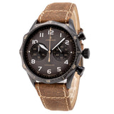Junghans Men's 027379400 Meister Pilot Brown Watch