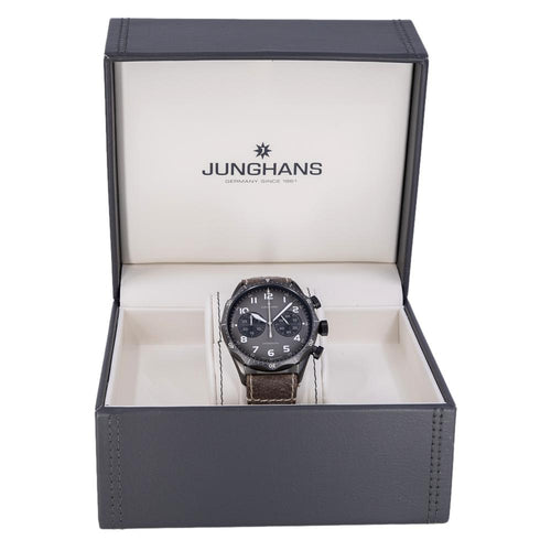 Junghans Men's 027379400 Meister Pilot Brown Watch