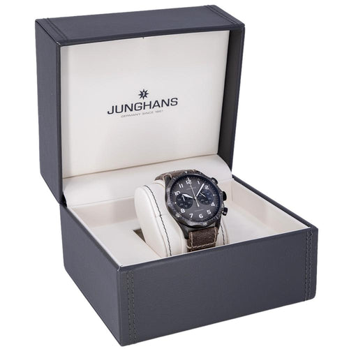 Junghans Men's 027379400 Meister Pilot Brown Watch
