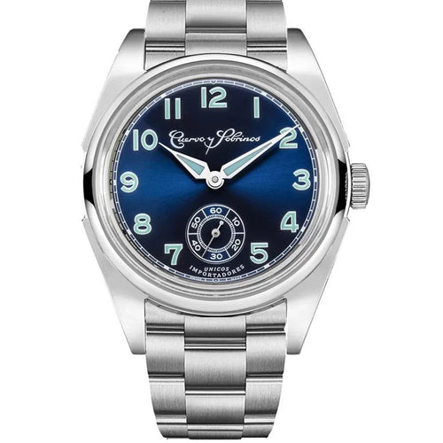 Cuervo y Sobrinos 3162B.1B Robusto Automatic Sans Souci Men's Watch