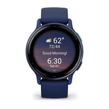 Garmin 010-02862-12 VivoActive 5 Navy Smartwatch
