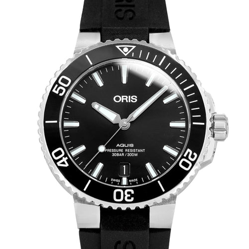 Oris 01 733 7732 4134-07 4 21 64FC Aquis Automatic Men's Watch