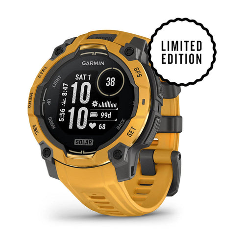 Garmin 010-02934-02 Instinct® 3 – 45 mm, Solar Quartz Men's Watch