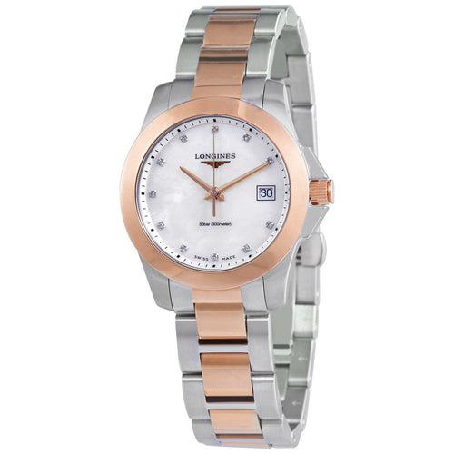 Longines L3.377.3.88.7 Conquest Quartz Woman's Watch