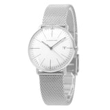 47/4250.46-Junghans Ladies 47/4250.46 Max Bill Sapphire Glass Watch