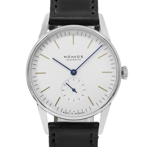 Nomos Glashutte 309 Orion White Dial