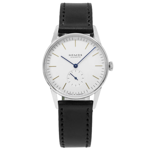 Nomos Glashutte 309 Orion White Dial