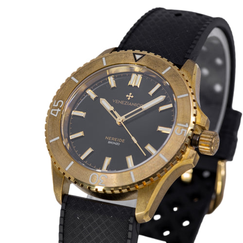 Venezianico Uomo 3121555 Nereide Bronzo 39mm Automatico