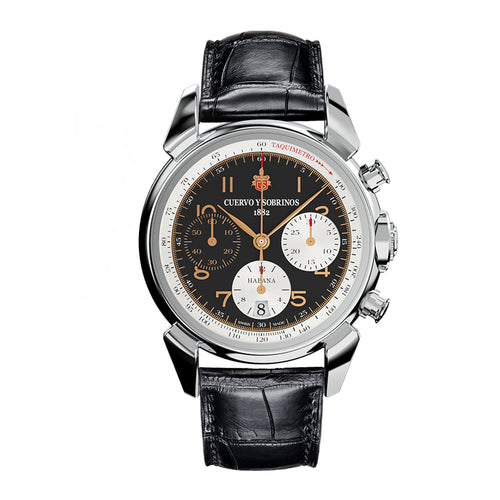 Cuervo y Sobrinos Uomo 3145.1HB Historiador 41mm Automatico