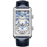 Cuervo y Sobrinos 1112.1AM Prominente Automatic Icónico Doble Tiempo Men's Watch