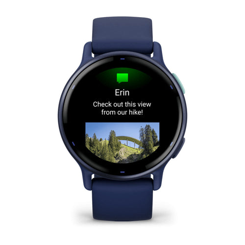 Garmin 010-02862-12 VivoActive 5 Navy Smartwatch