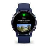 Garmin 010-02862-12 VivoActive 5 Navy Smartwatch
