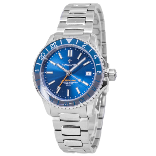 Venezianico Uomo 3521502C Nereide 39mm Automatico GMT