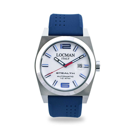 Locman 020500WHFBL0GOB Stealth Automatic Men's Watch