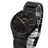Rado Unisex R27238162 True Round Black Ceramic Quarzo