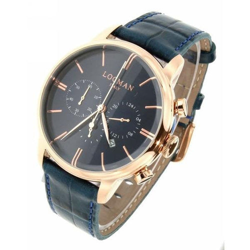 Locman 0254R02R-RRBLRGPB 1960 Quartz Men's Watch