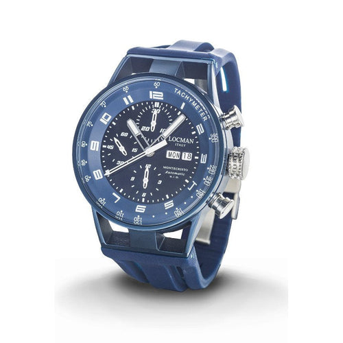 Locman 0516B02S-BLBLWHSB Montecristo Automatic Men's Watch