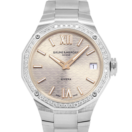 Baume & Mercier M0A10796 Riviera Quartz Woman's Watch
