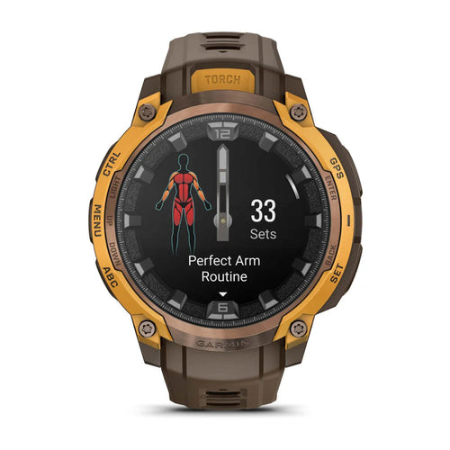 Garmin 010-03398-01 Instinct® Crossover AMOLED Quartz Men's Watch