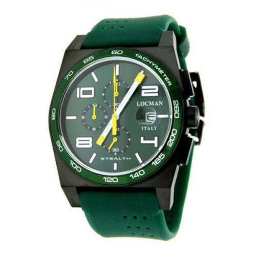 Locman 0209BKGGRWHYSIG Stealth Quartz Men's Watch