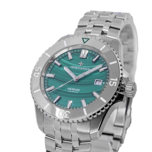 Venezianico Uomo 4521544S Nereide Malachite 42mm Automatico