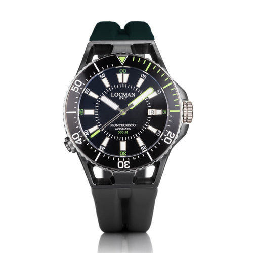 Locman 0547K01A-BKBKGRSK0 Montecristo Automatic Men's Watch