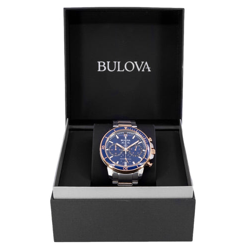 Bulova Uomo 98B301 Marine Star 45mm Quarzo Cronografo