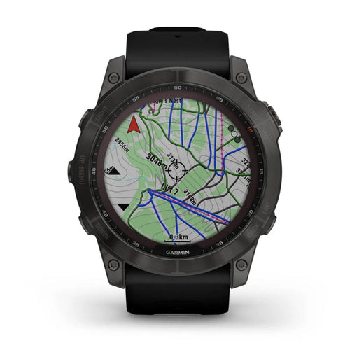 Garmin 010-02541-11 Fenix 7X Carbon Grey Smartwatch Solar