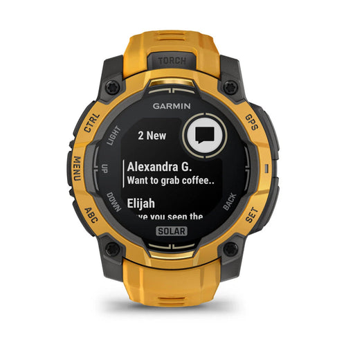 Garmin 010-02934-02 Instinct® 3 – 45 mm, Solar Quartz Men's Watch
