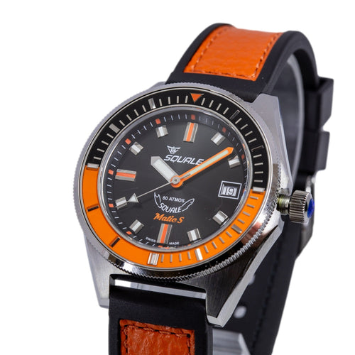 Squale MATICBKOBK.RLOR Matic S Automatic Men's Watch